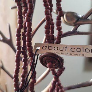 Beaded Necklace Made in Indonesia